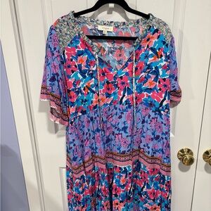 Umgee Multicolor Floral Dress